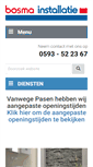 Mobile Screenshot of bosmainstallatie.nl